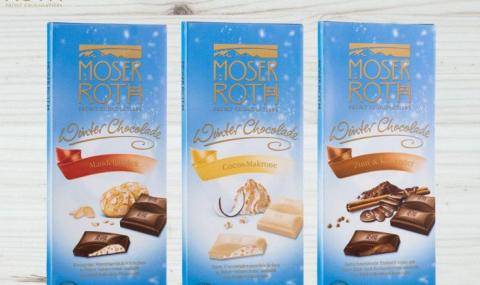 Moser Roth Winter Chocolate Range