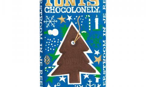 Tony's Chocolonely Dark Chocolate Mint Candy Cane