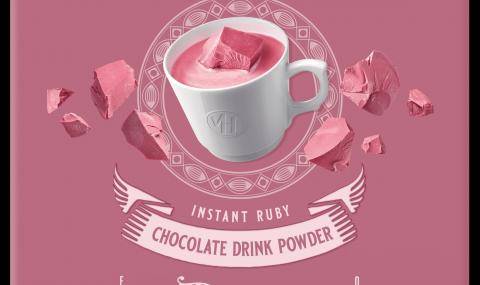 Cocoa pioneer Van Houten launches first-ever ruby chocolate drink powder