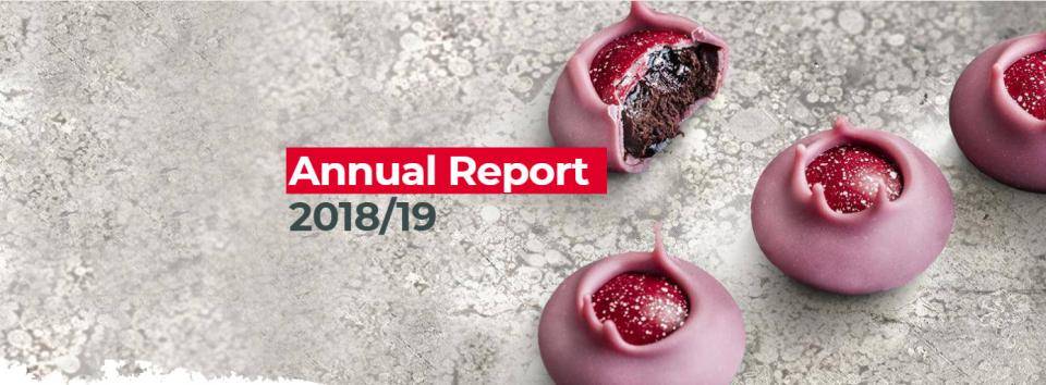 Barry Callebaut Online Annual Report for the fiscal year 2018/19