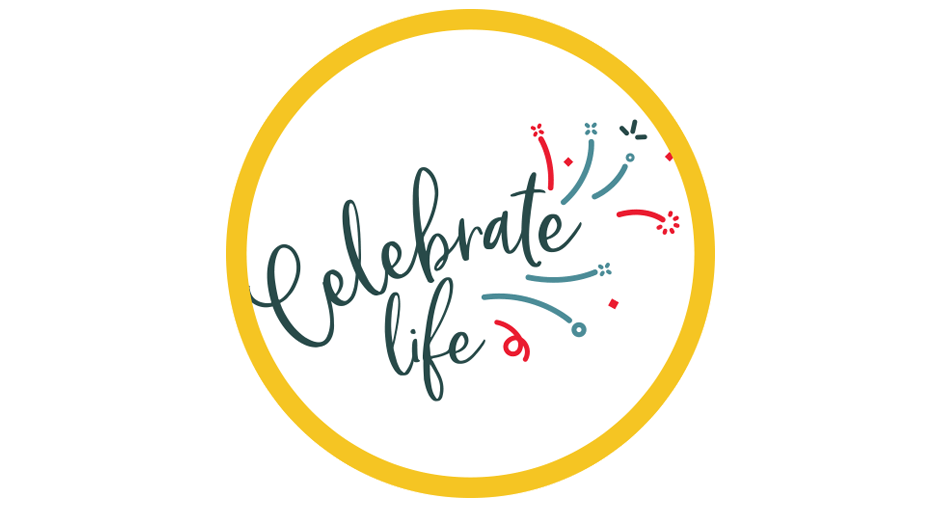 Icon that says “Celebrate Life” 