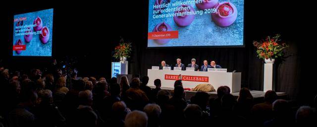 Barry Callebaut Annual General Meeting 2019
