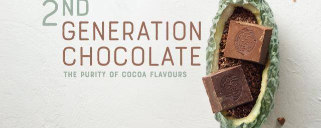 2nd Generation chocolate with nibs and cocoa pod