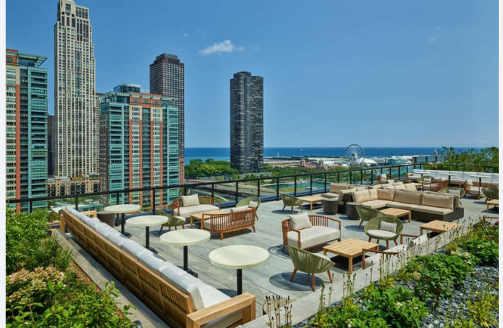 Mira Restaurant rooftop