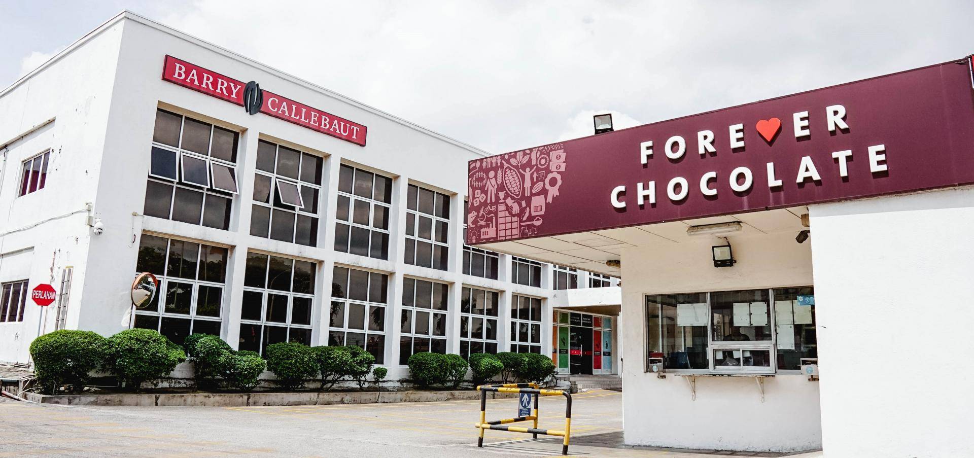 Barry Callebaut's Chocolate and Cocoa Factory in Port Klang, Malaysia