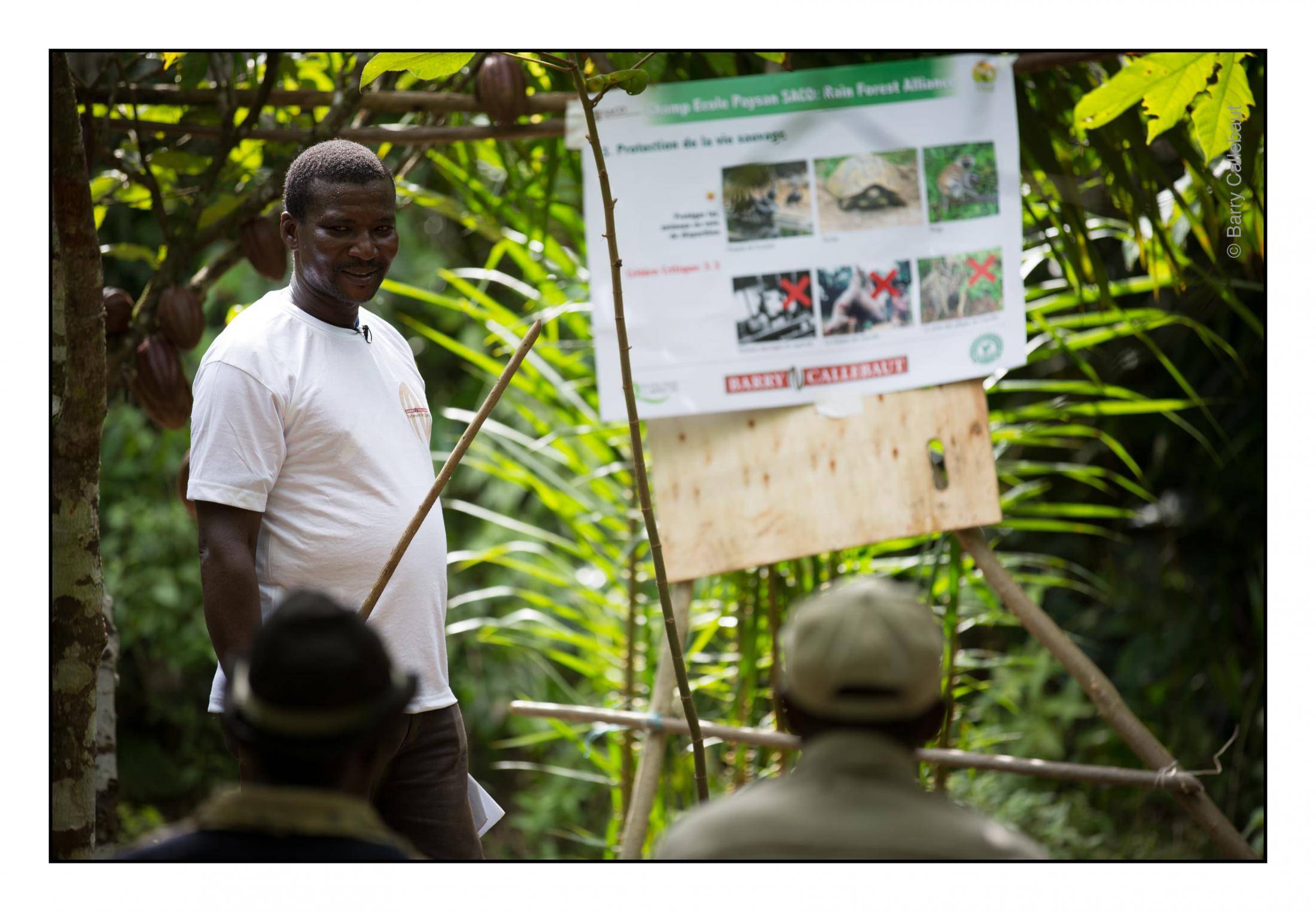 Barry Callebaut leads cocoa farmer training program in joint initiative