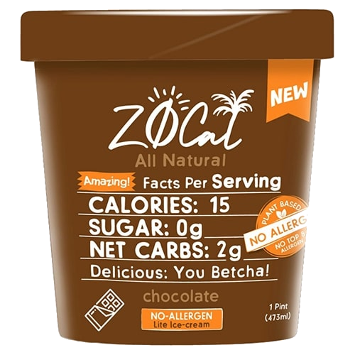 ZOCal No Allergen All Natural Lite Ice Cream