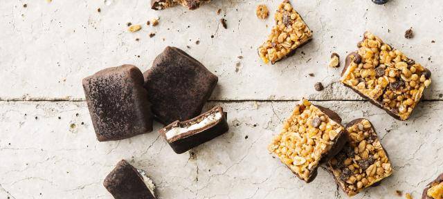 Protein chocolate sport bars