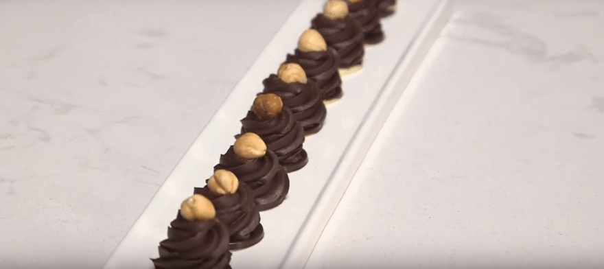 Hazelnut Ganache Crowns