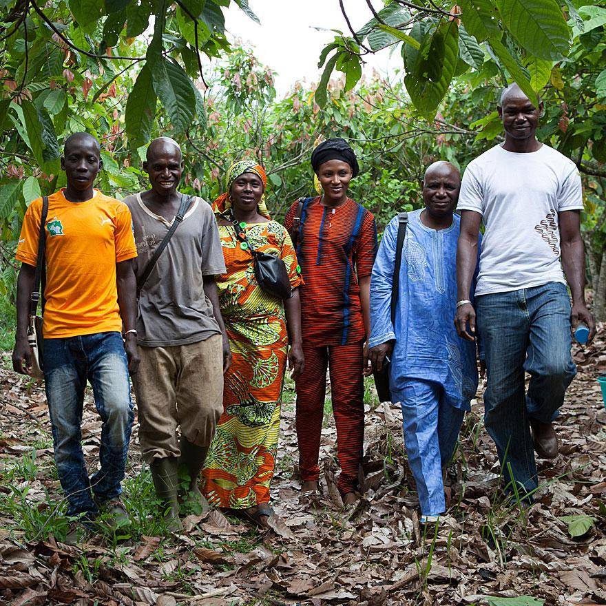 Cocoa farmers