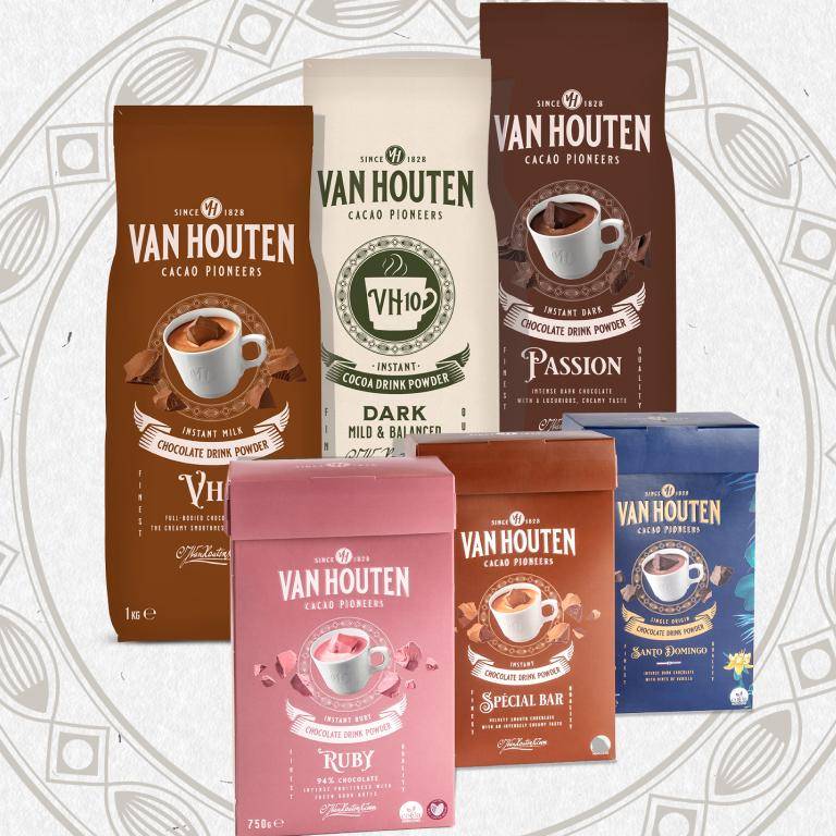 Где купить продукцию Van Houten