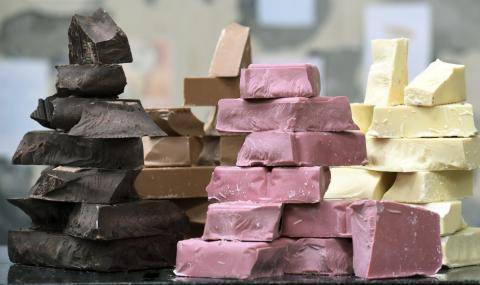 Barry Callebaut Dark, Milk, White and Ruby Chocolate
