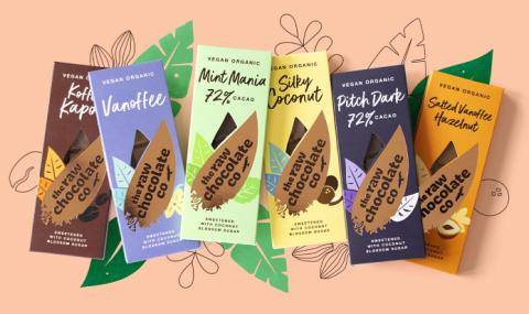 organic raw chocolate co bars - confectionery