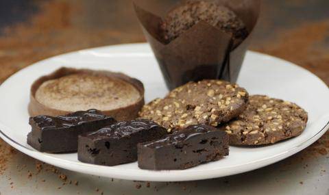 Bensdorp Natural Cocoa powder application