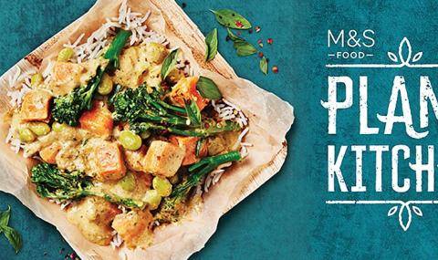 Plant Kitchen range from M&S
