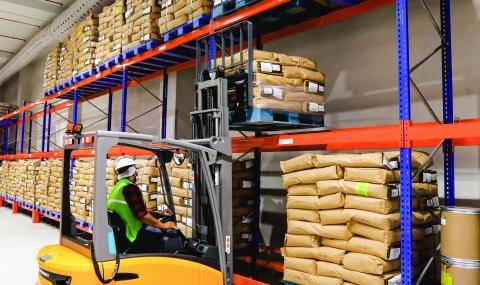 Barry Callebaut Baramati Factory India Inside Warehouse