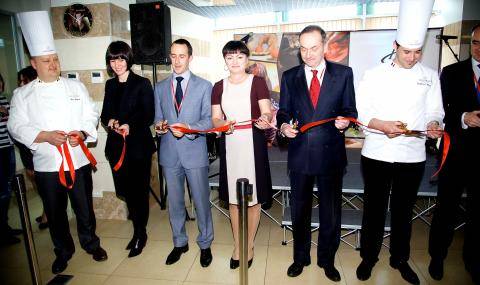 Opening ceremony of CHOCOLATE ACADEMY™ center in Moscow, Chocolate Artwork