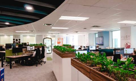 Barry Callebaut's Asia Pacific Headquarters: Collaborative Working Area