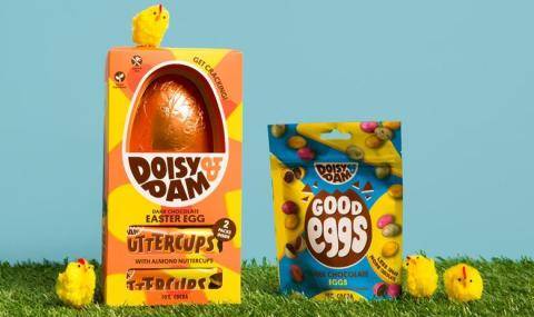 Doisy of Dam dark chocolate eggs
