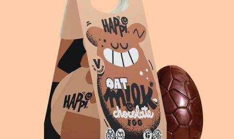 happi oat milk chocolate egg