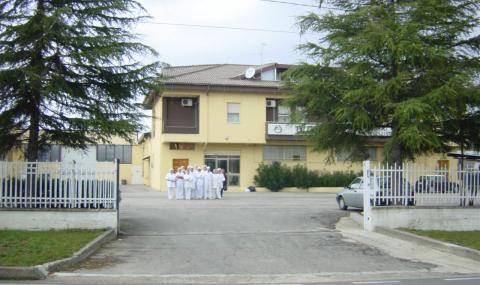 The first D’orsogna Dolicaria Facotry  location of the D’Orsogna Dolciaria factory