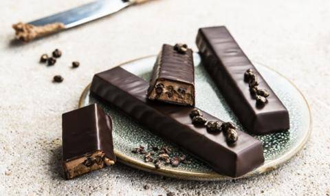 Tablets Countlines Snack Dark Chocolate Nuts Fillings Joël Perriard