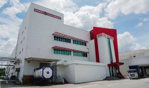 The largest industrial chocolate factory in Singapore