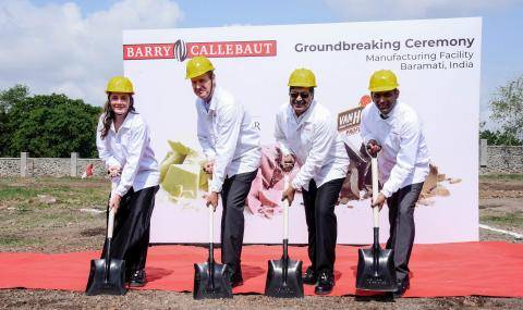 Barry Callebaut announces groundbreaking factory in India