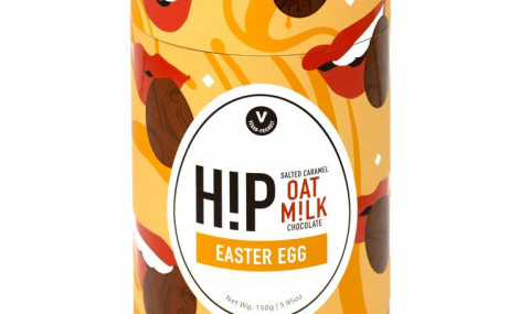 H!P Salted Caramel Oat Milk Chocolate Easter Egg