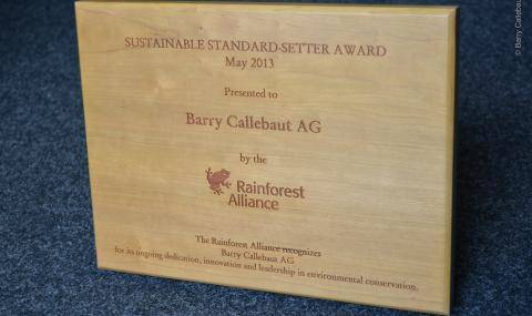 Rainforest Alliance Award