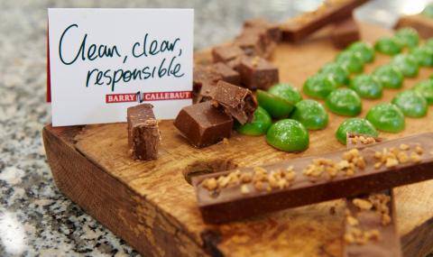 Barry Callebaut Chocolate pralines - "Clear, clean, responsable"