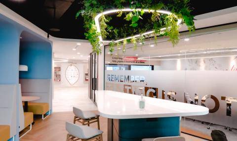 Barry Callebaut's Asia Pacific Headquarters: Working Cafe Booths