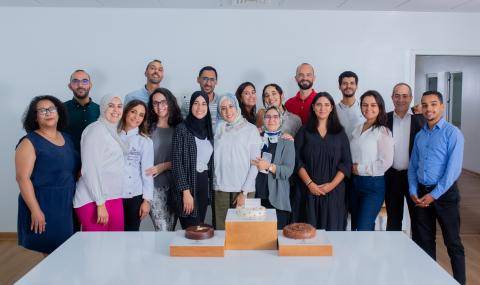 Our passionate team members at the Casablanca chocolate and compound factory