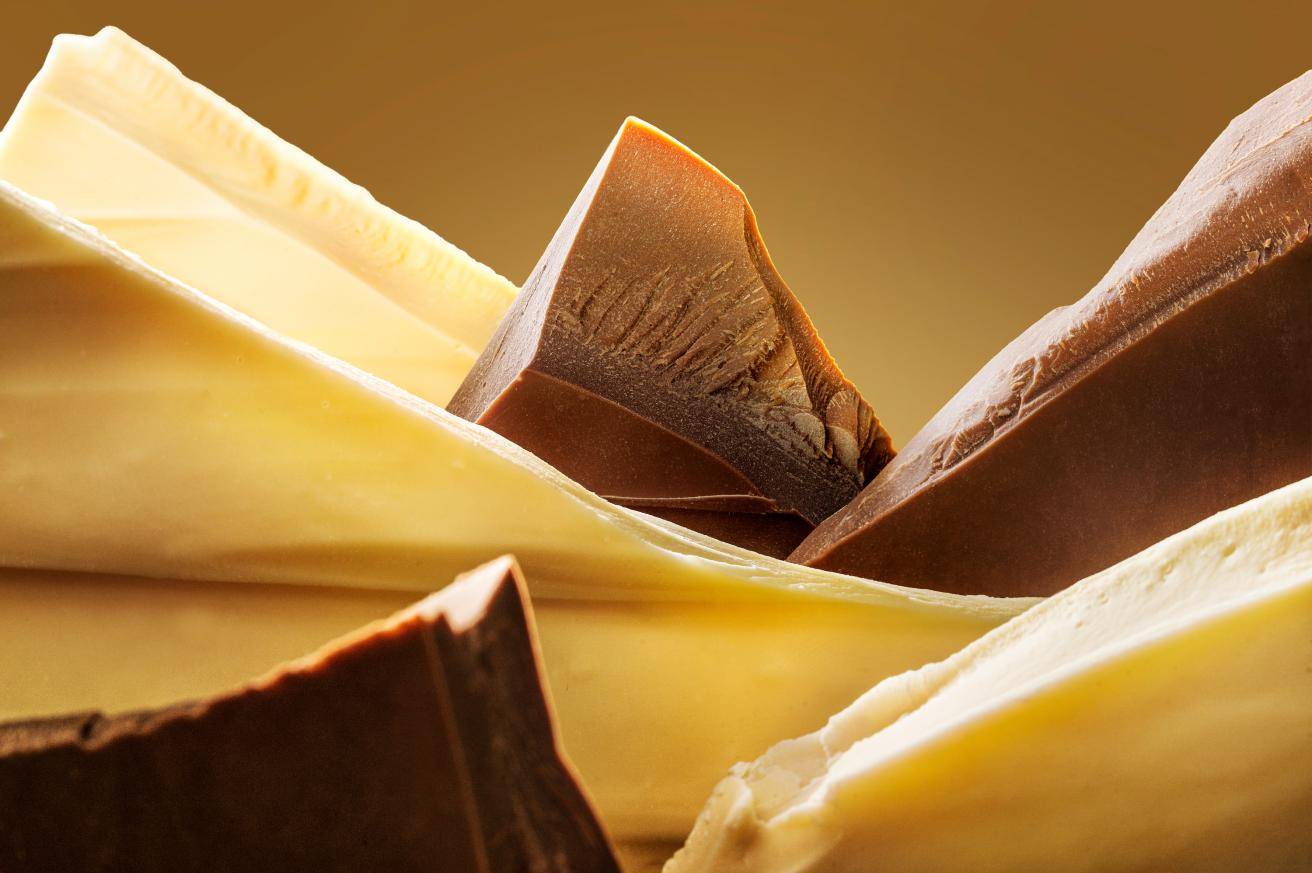 A variety of chocolates