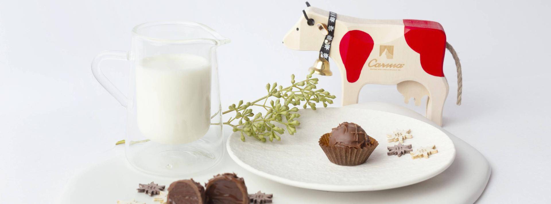 Die CARMA ikonische Milch-Couverture
