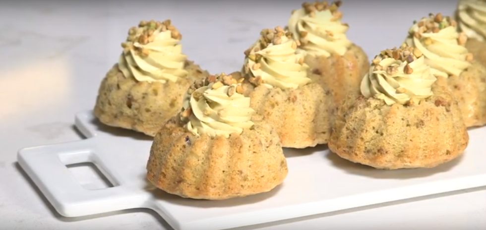 Pistachio Pound Cake