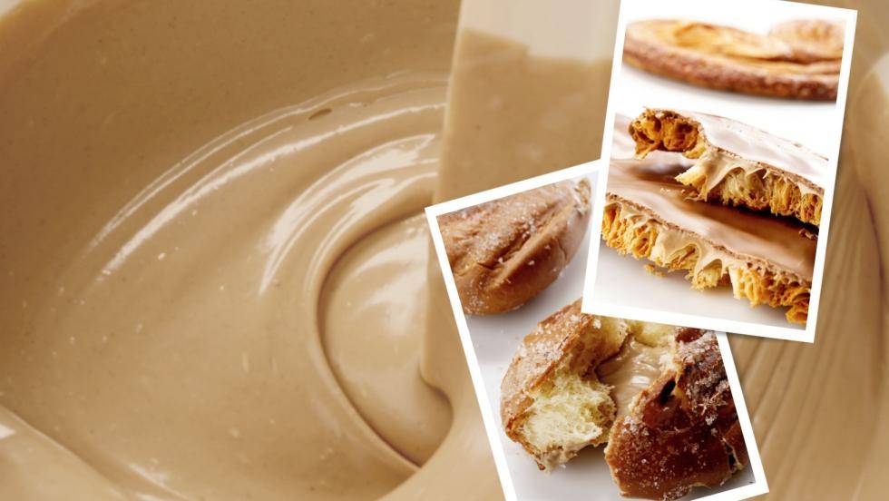 Nuevo producto crema blanca de avellanas