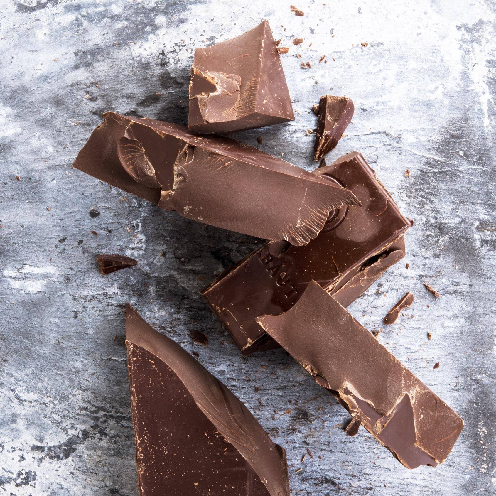 Sugar reduced chocolate