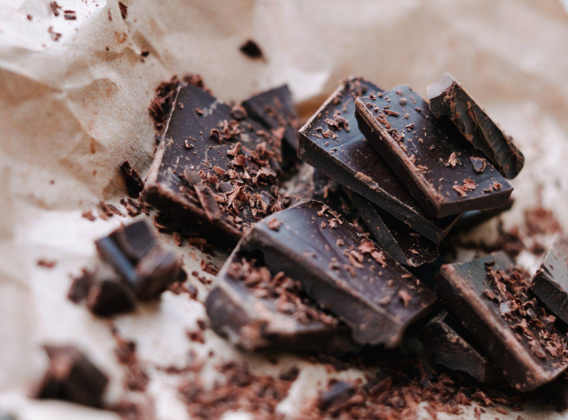sugar reduced chocolate