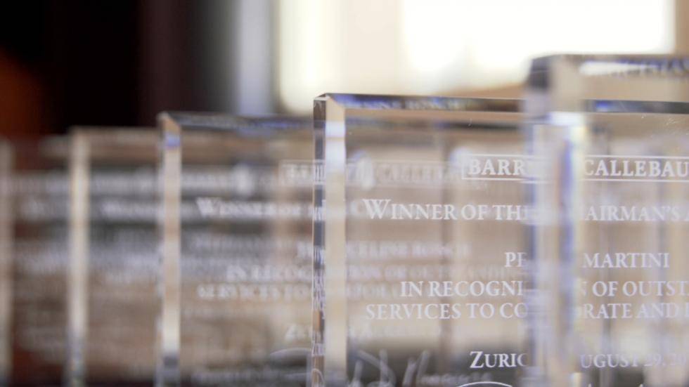 Barry Callebaut Chairmans Award 2020