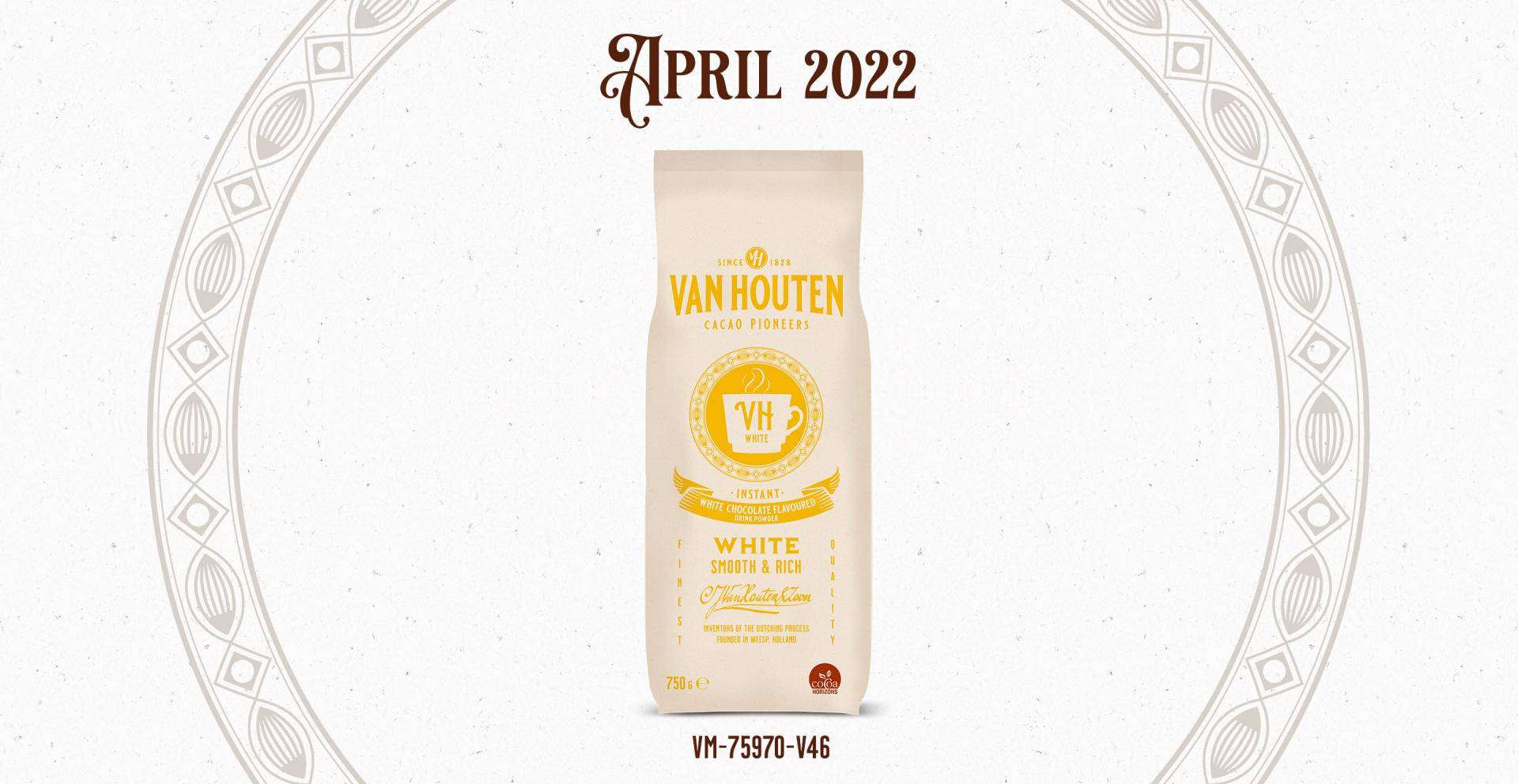 Van Houten white choco drink