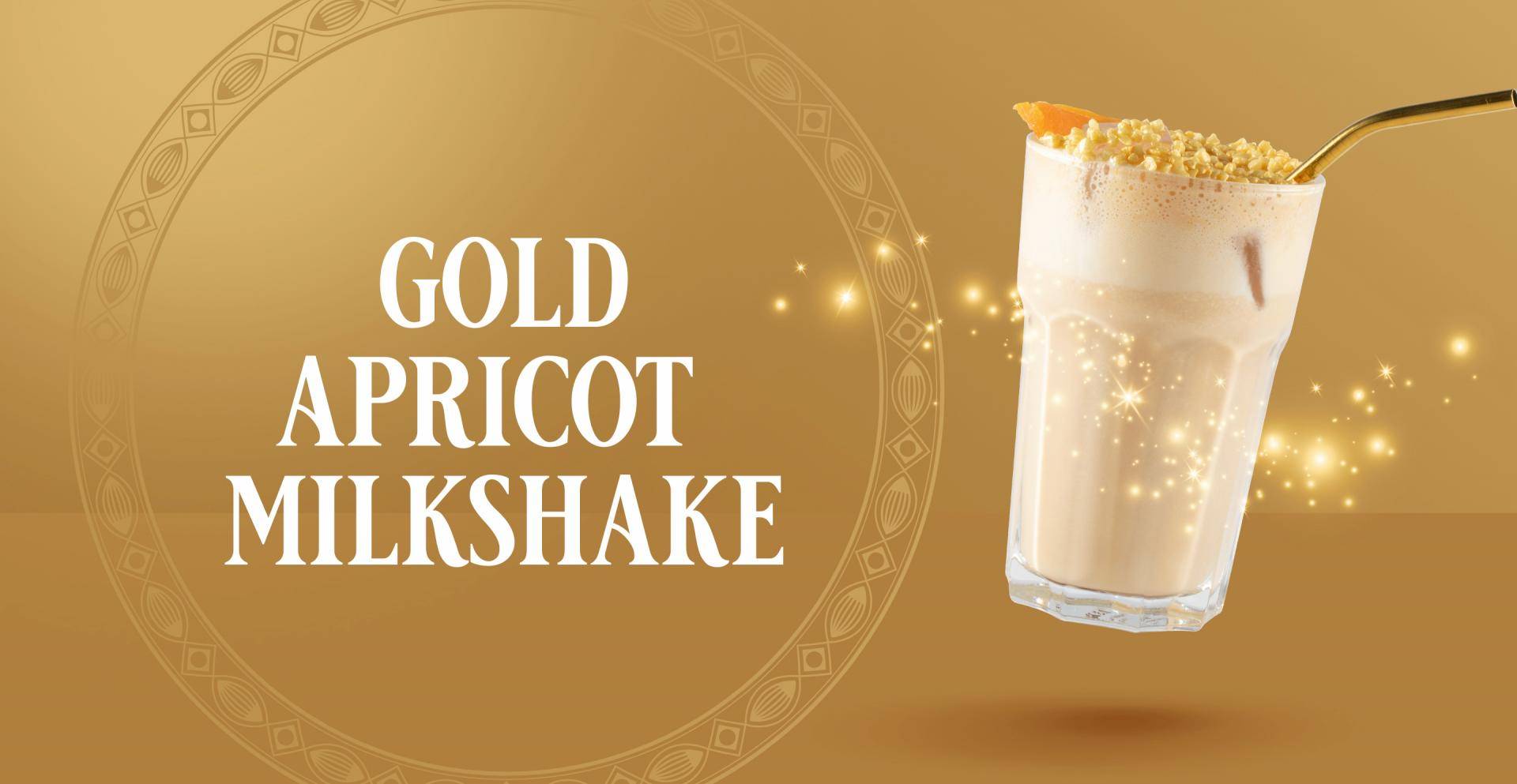 VH Gold apricot milkshake