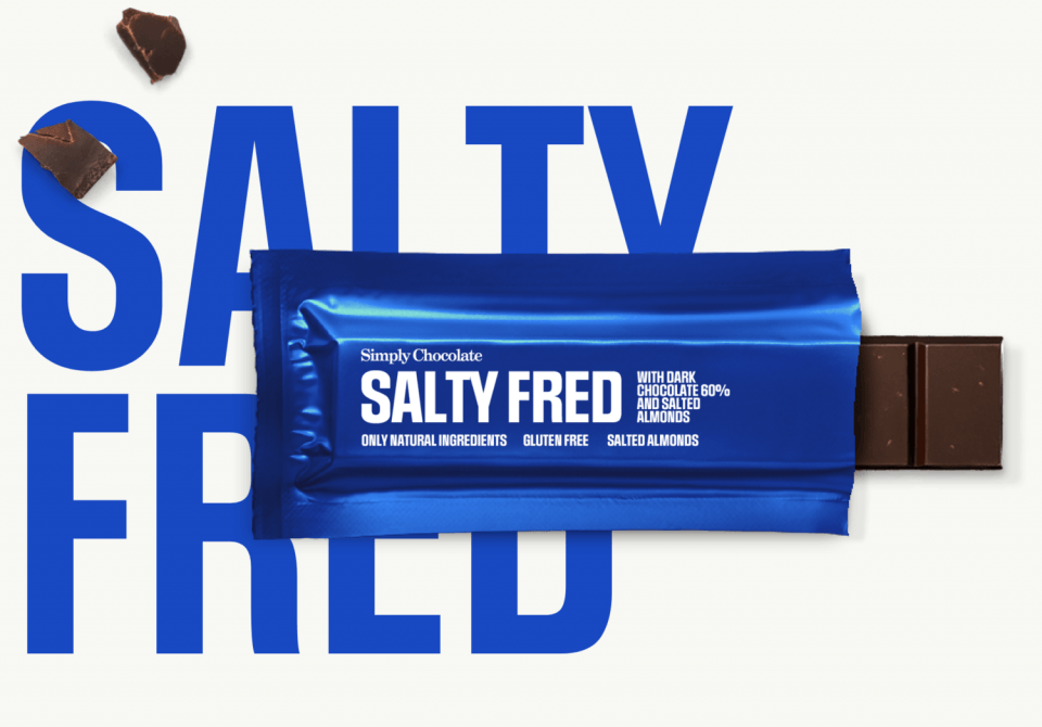 Simply Chocolate Salty Fred