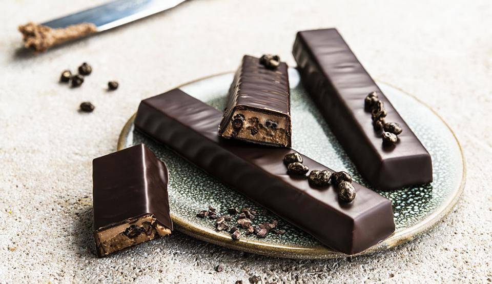Vegan chocolate snack bars