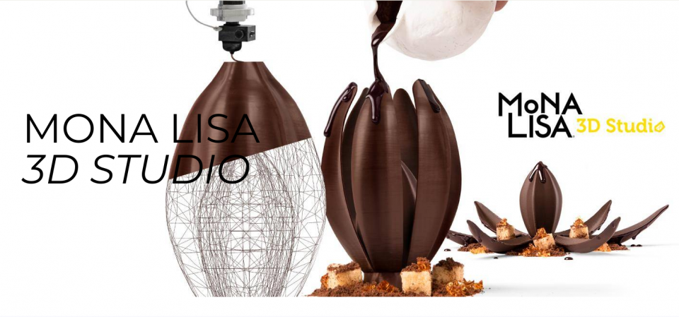 Mona Lisa 3D Chocolate Printing Studio