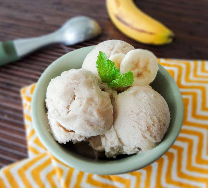 Banana Ice Cream recipe from The One Ingredient Chef. Delicious and very healthy. 