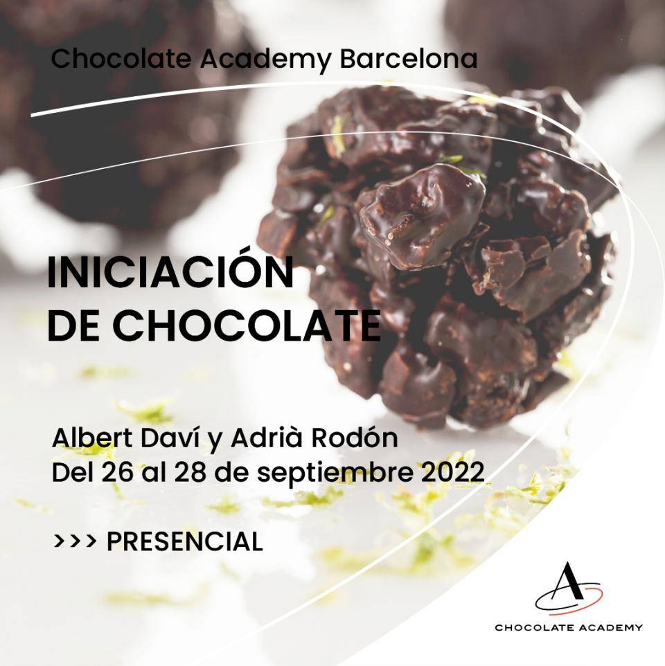 Curso pastelería Chocovic Inciación al Chocolate Presencial