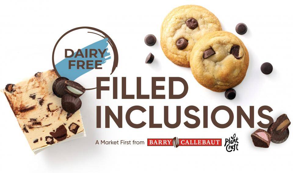 dairy free filled inclusions by barry callebaut