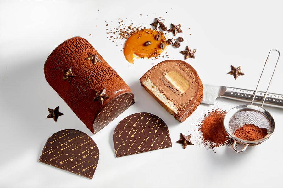 COFFEE CARAMEL BUCHE