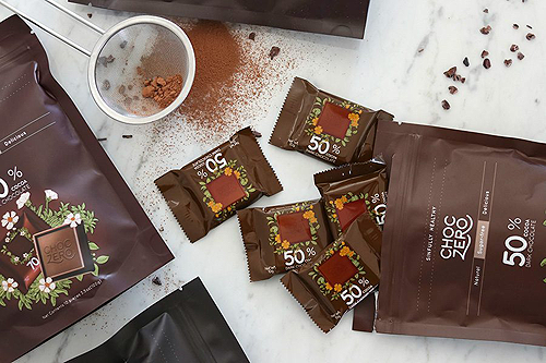 sugar-free chocolate squares